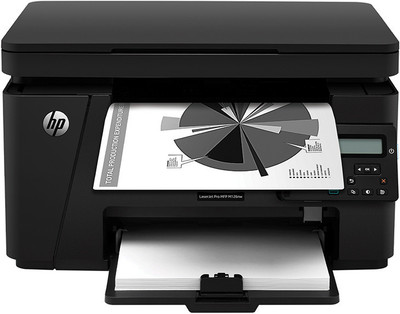 HP LaserJet Pro MFP M126nw Multi-function WiFi Monochrome Laser Printer(Toner Cartridge, 1 Ink Bottle Included)