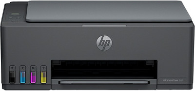 HP Smart Tank 581 Multi-function WiFi Color Ink Tank Printer for Print/Scan/Copy with 2 Extra Black Ink Bottle & Up to 12000 Black & 6000 color pages in box