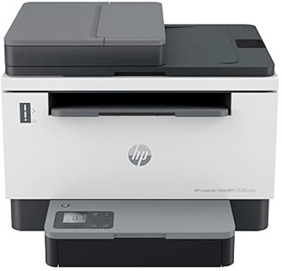 HP LaserJet Tank MFP 2606sdw Multi-function WiFi Monochrome Laser Printer(Toner Cartridge, 1 Ink Bottle Included)