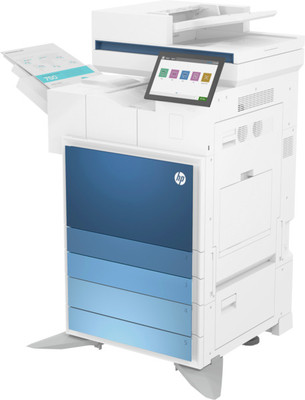 HP Color LaserJet Managed MFP E87740dn Printer Multi-function Color Laser Printer(Toner Cartridge, 1 Ink Bottle Included)