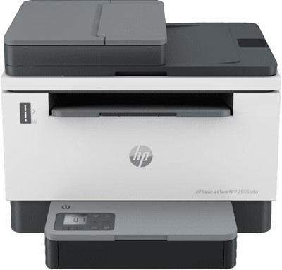 HP LaserJet Tank MFP 2606sdw Printer Multi-function WiFi Monochrome Ink Tank Printer(1 Ink Bottle Included)