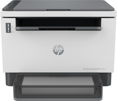 HP LaserJet Tank MFP 1005w Printer Multi-function WiFi Monochrome Laser Printer(Toner Cartridge, 1 Ink Bottle Included)