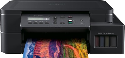 brother DCP-T520W Multi-function WiFi Color Ink Tank Printer (Borderless Printing)(4 Ink Bottles Included)