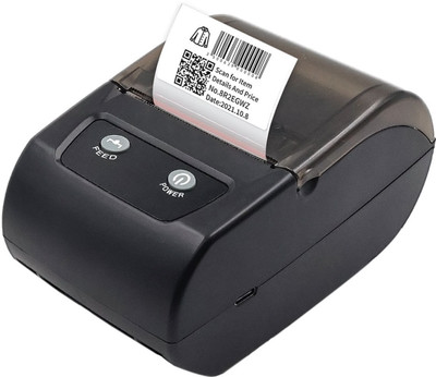 Shreyans Price Tag Label Machine Multi-function Monochrome Label Printer(Label Roll)