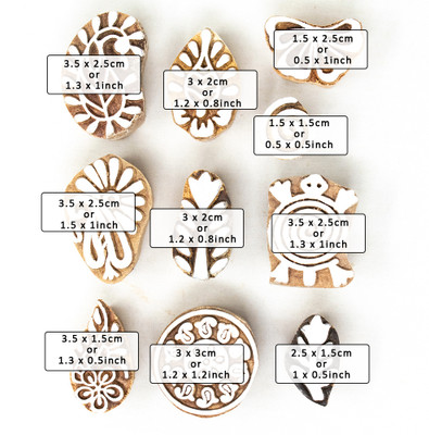 Hashcart IK-BLK-SET10-364 Printing Blocks(Pack of 10)