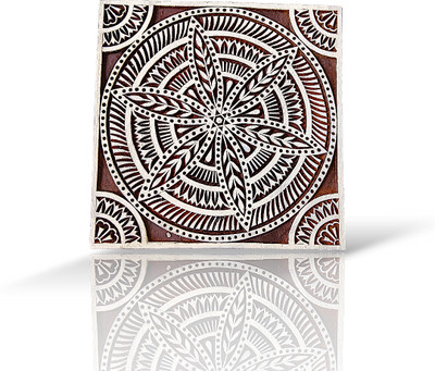 Krafts officially Shisham Wooden Block ( Deep Carved ) 639020 High quality product Printing Blocks(Pack of 1)