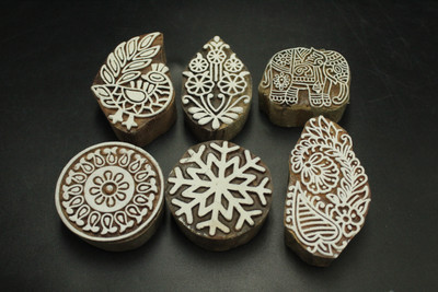 jaipurkala D00182 Printing Blocks(Pack of 6)