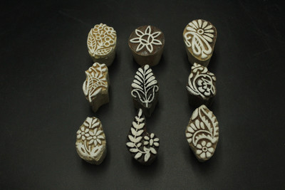 jaipurkala D0012 Printing Blocks(Pack of 9)