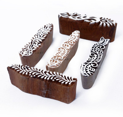HandCarved IK-BLK-SET5-225 Printing Blocks(Pack of 5)