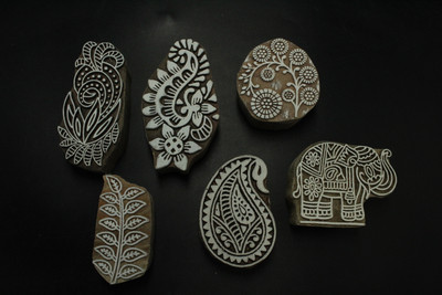jaipurkala D00120 Printing Blocks(Pack of 6)