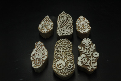 jaipurkala D00137 Printing Blocks(Pack of 6)