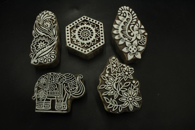 jaipurkala D00153 Printing Blocks(Pack of 5)