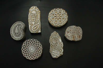 jaipurkala D0082 Printing Blocks(Pack of 6)
