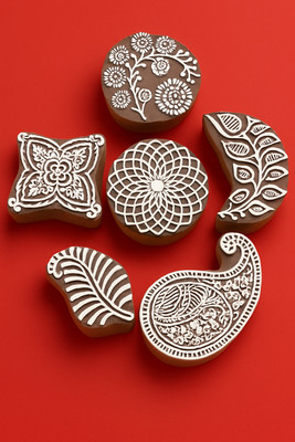 Reniq TEXTILEBLOCK-06 Printing Blocks(Pack of 6)