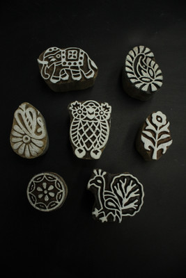 jaipurkala FWB 1 Printing Blocks(Pack of 7)