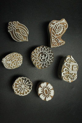 jaipurkala D0021 Printing Blocks(Pack of 7)