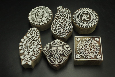 jaipurkala D00181 Printing Blocks(Pack of 6)