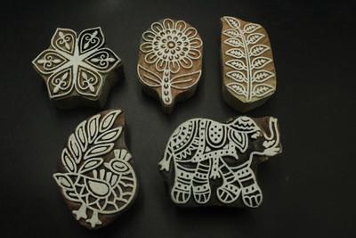 jaipurkala D00219 Printing Blocks(Pack of 5)