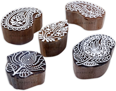 HandCarved IK-BLK-SET5-242 Printing Blocks(Pack of 5)
