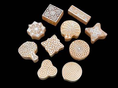 RB Exports Block Htag014 Printing Blocks(Pack of 10)