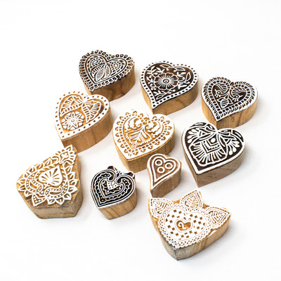Hashcart IK-BLK-SET10-383 Printing Blocks(Pack of 10)