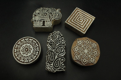 jaipurkala D00263 Printing Blocks(Pack of 5)