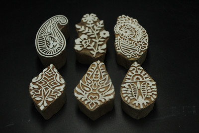 jaipurkala D00126 Printing Blocks(Pack of 6)