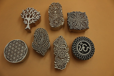 jaipurkala D00114 Printing Blocks(Pack of 7)