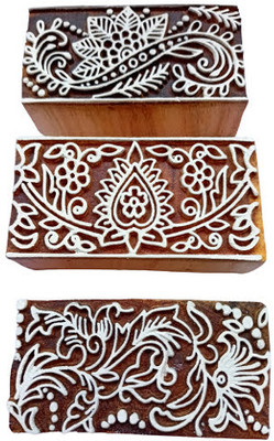 skart wooden printing blocks stamp267 Printing Blocks(Pack of 3)
