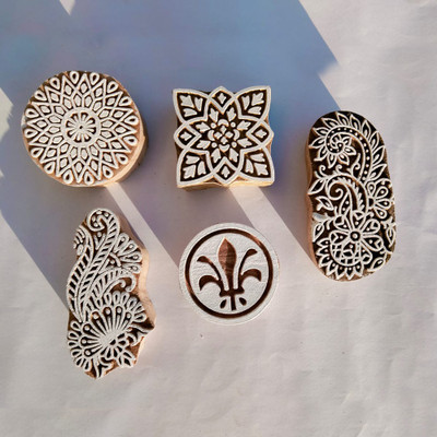 Neelam Art D3 Printing Blocks(Pack of 5)