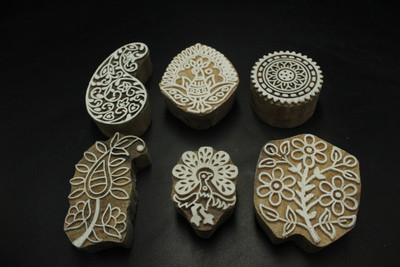 jaipurkala D0099 Printing Blocks(Pack of 6)