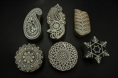 jaipurkala D00194 Printing Blocks(Pack of 6)