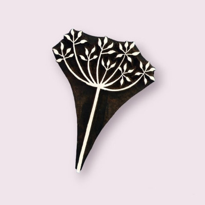 Neelam Art Wooden block printing stamps Assorted small Printing Blocks Printing Blocks Printing Blocks(Pack of 1)
