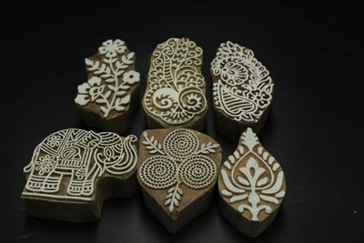 jaipurkala D00132 Printing Blocks(Pack of 6)