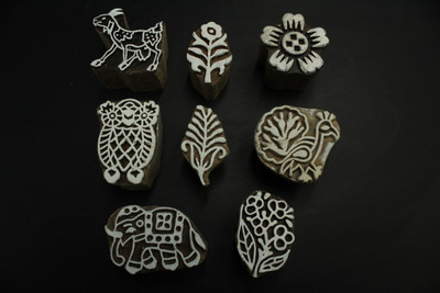 jaipurkala FWB 2 Printing Blocks(Pack of 8)