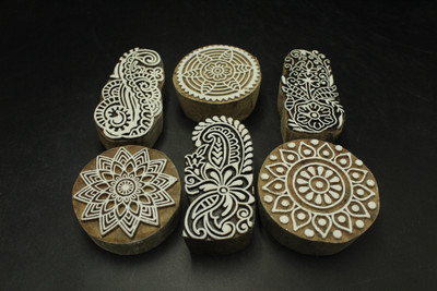 jaipurkala D00191 Printing Blocks(Pack of 6)