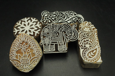 jaipurkala D00177 Printing Blocks(Pack of 5)