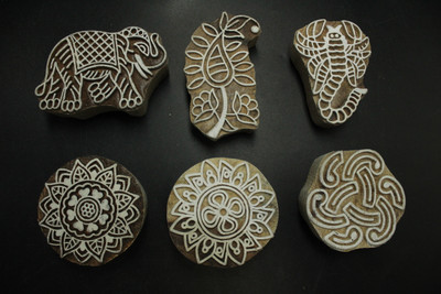 jaipurkala D0053 Printing Blocks(Pack of 6)