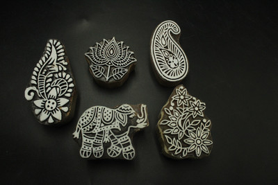 jaipurkala D00216 Printing Blocks(Pack of 5)