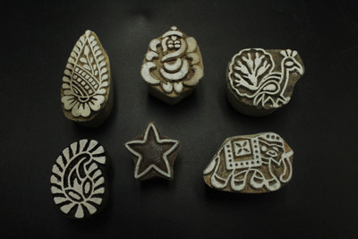 jaipurkala D005 Printing Blocks(Pack of 6)