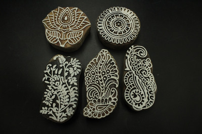 jaipurkala D00198 Printing Blocks(Pack of 5)