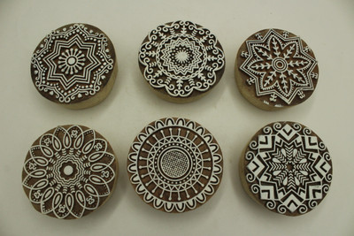 jaipurkala print blocks Printing Blocks(Pack of 6)