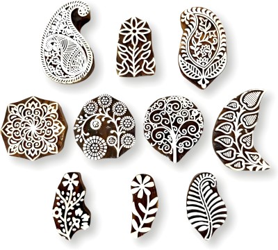 Reniq B_0010 Hand Made Printing Blocks(Pack of 10)