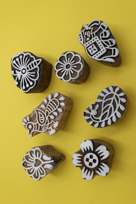 jaipurkala D0055 Printing Blocks(Pack of 7)