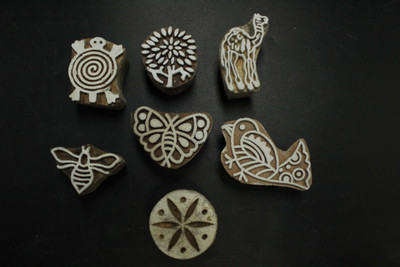 jaipurkala D007 Printing Blocks(Pack of 7)