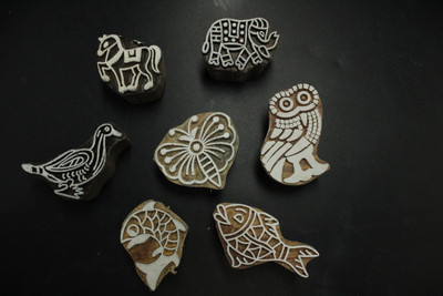 jaipurkala D004 Printing Blocks(Pack of 7)