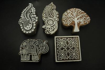 jaipurkala D00195 Printing Blocks(Pack of 5)