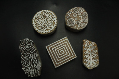 jaipurkala D00116 Printing Blocks(Pack of 5)