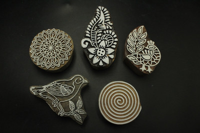 jaipurkala D00204 Printing Blocks(Pack of 5)