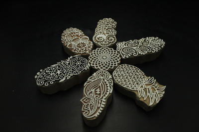 jaipurkala D00104 Printing Blocks(Pack of 7)